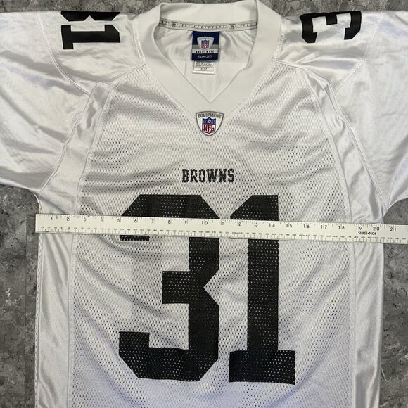 Vintage Cleveland Browns Jersey Mens D Brown NFL Reebok Jamal Lewis #31 - Picture 5 of 6
